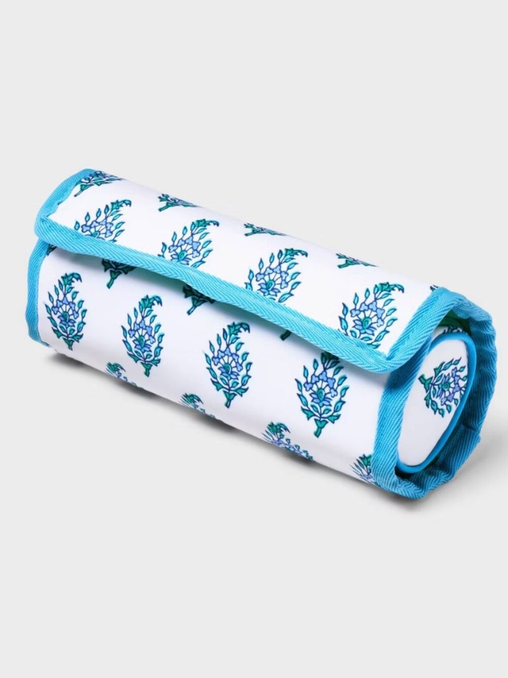 💙✨ Roller Rabbit x Target Bouquet Soft Roll Jewelry Case Blue – NWT ✨💙